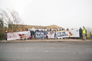 Valentine's Day vigil at Bramall & Son, South Yorkshire 2017