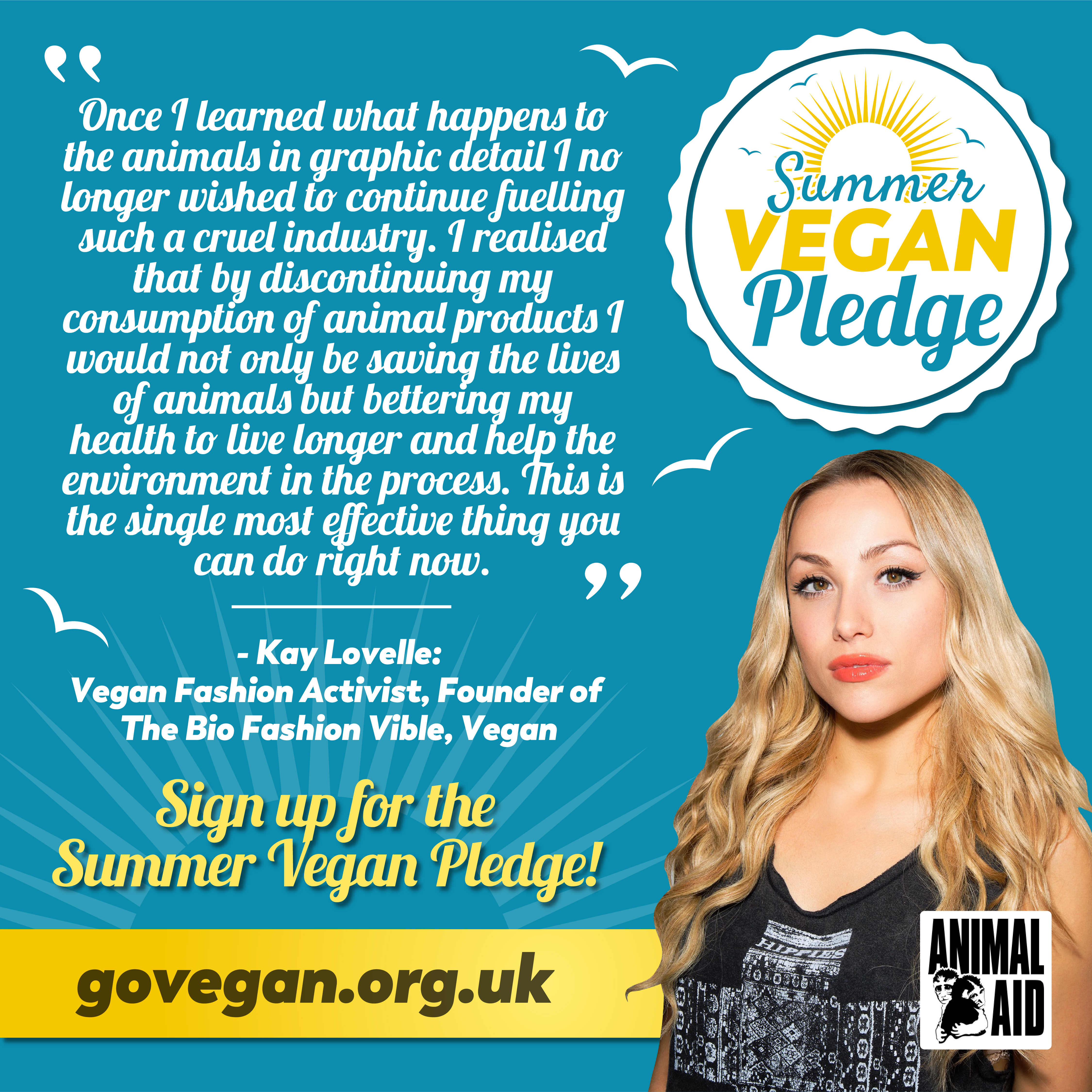 Celebrities explain why they went vegan, and why you should too! - Animal  Aid