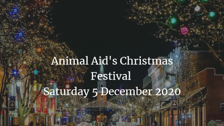 Animal Aid's Christmas Festival 2020
