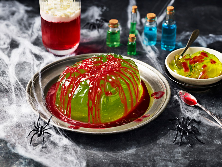 Marks and Spencer also has a 'spooky' vegan jelly 'brain'!