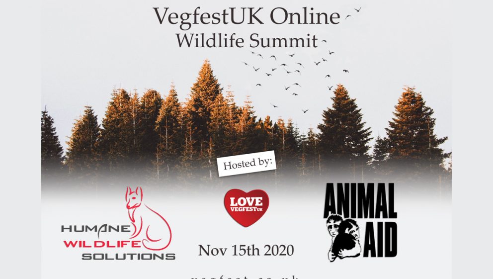 VegfestUK Online Wildlife Summit 2020