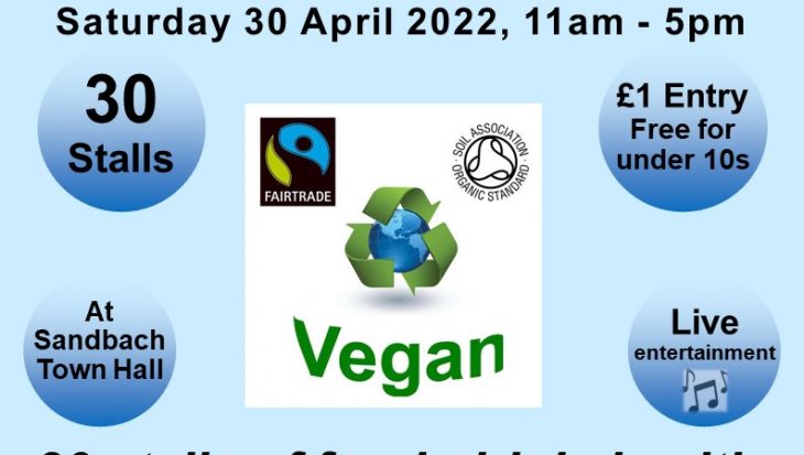 Cheshire Vegan Fair - Sandbach Town Hall