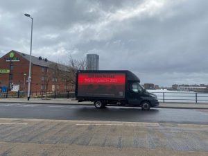 Liverpool ad van anti racing