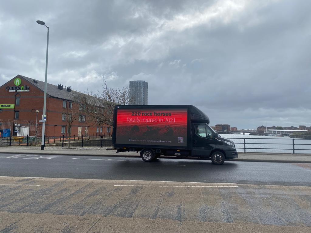 Liverpool ad van anti racing