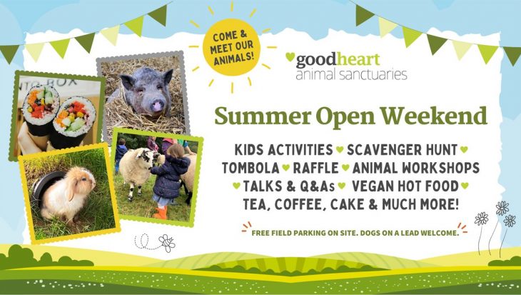 Goodheart Animal Sanctuary Summer Open Weekend 2022