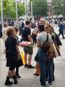 A Good Life? Kings Cross Station outreach