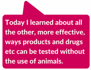 What the students said: