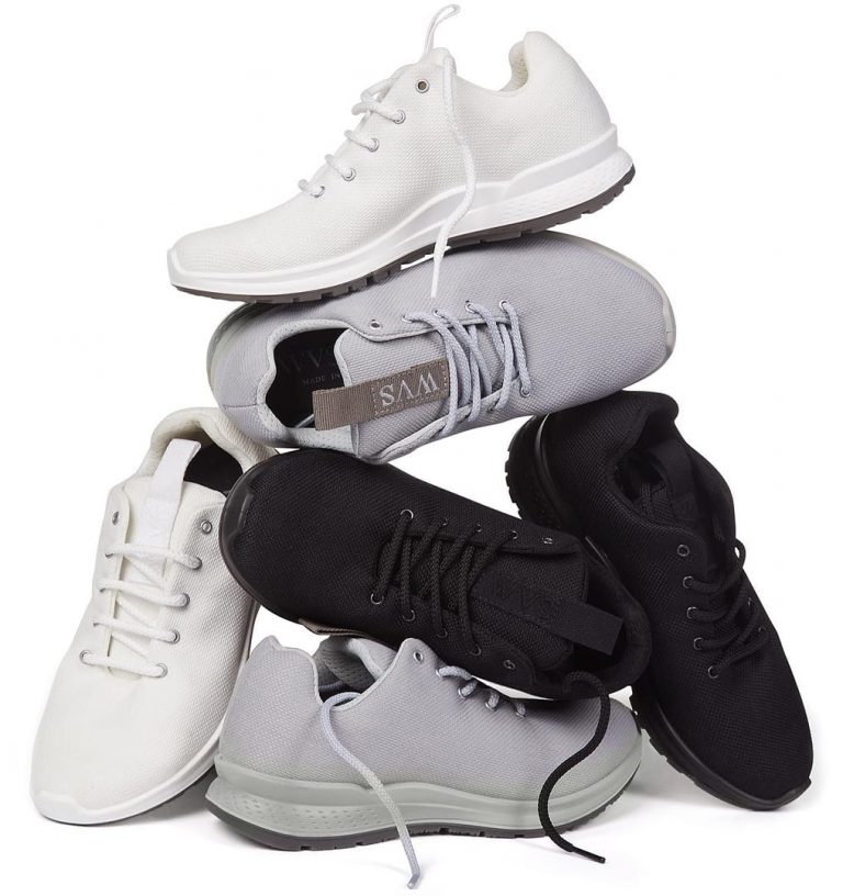 a pile of shoes of different styles