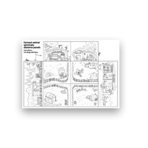 Meet the Animals! Lesson 1 - Diorama panels