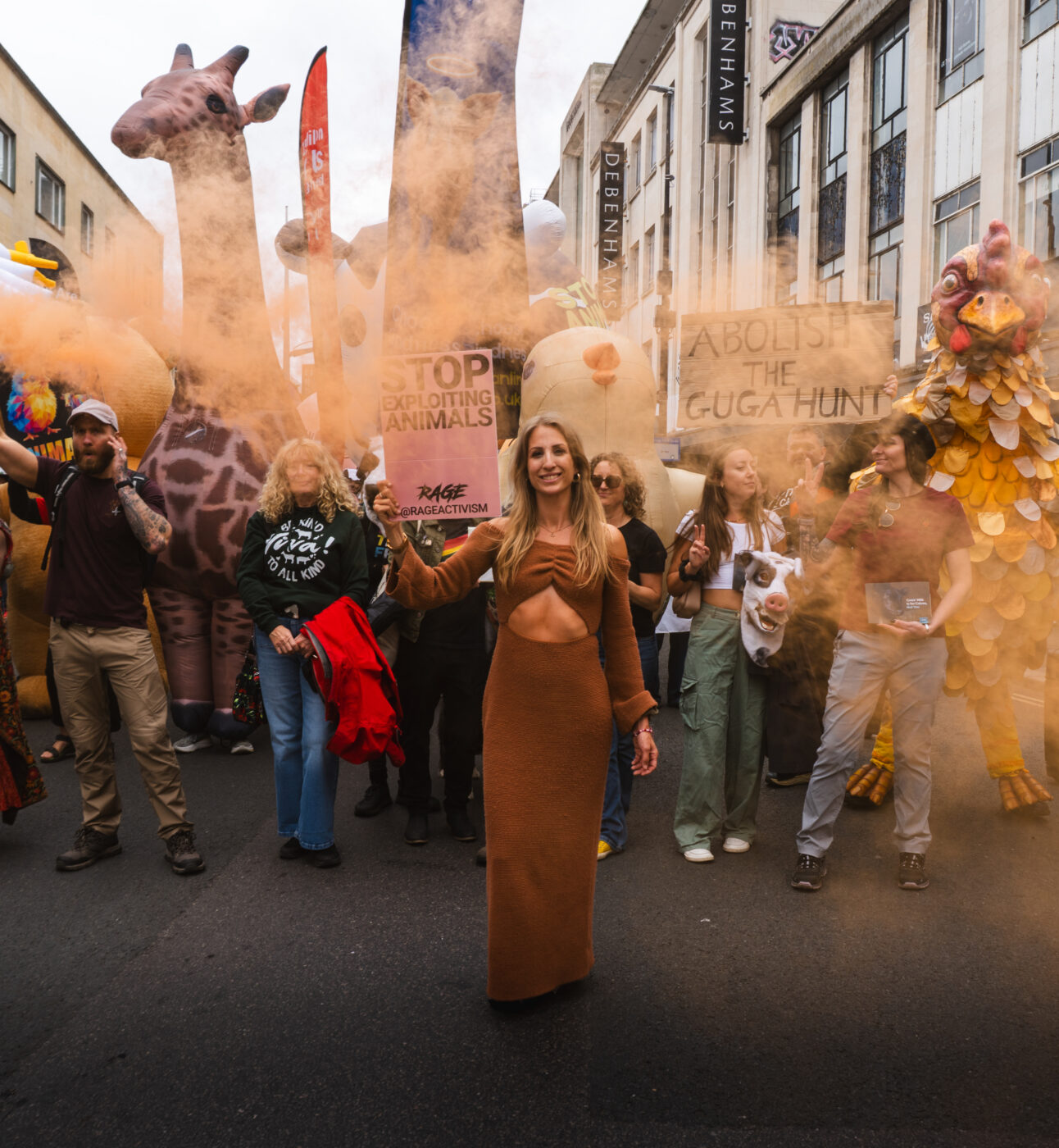 Parade for the animals